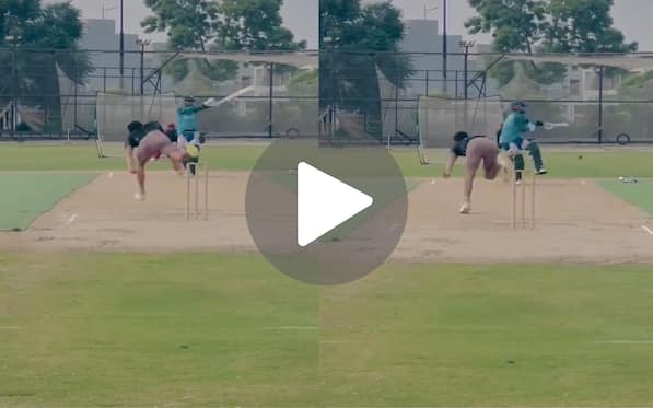 [Watch] Naseem Shah's Brother Tortures Babar Azam In Nets; Seriously Injures His Ribcage